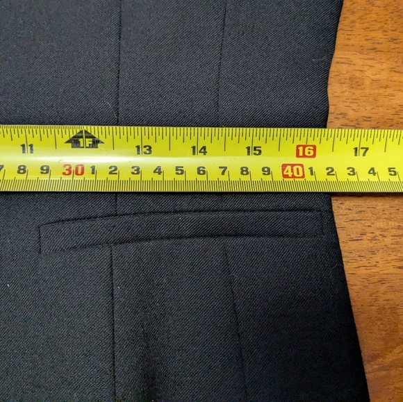 Classic Black Wool Tristan & Iseut Blazer - Picture 8 of 10